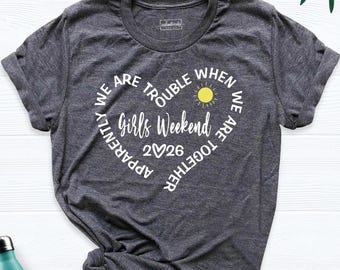 Girls Trip 2026 Shirt Girls Vacation Tee Summer Trip Shirt, Friend Shirt, Best Friends Girls Trip Matching Shirts, Holiday Vacation Shirt