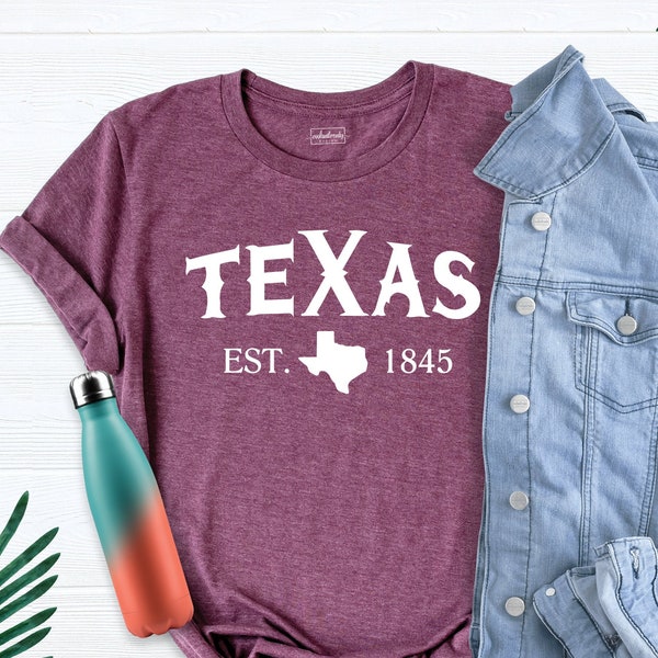 Texas Shirt, Texas Map Shirt, Texas Cities Shirt, Texas Tee, Texas T-Shirt, Texas Lover Shirt, Texas Outfit, Custom Shirt, Texas Pride Shirt