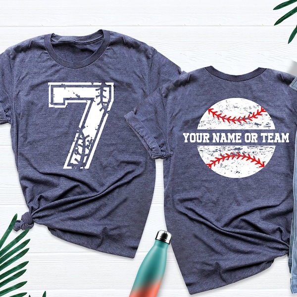 Baseball Team Shirt - Etsy
