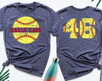 Personalized Softball T-shirtcustom Softball Player - Etsy