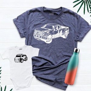 Daddy And Me Shirts, Dad Son Matching Shirts, Father Baby Shirts, Father Son Car T-Shirt, Grandpa And Baby Matching, Father Son Tee
