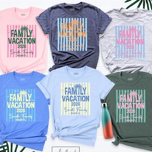 Family Vacation 2026 Shirt Custom Family Trip Tee