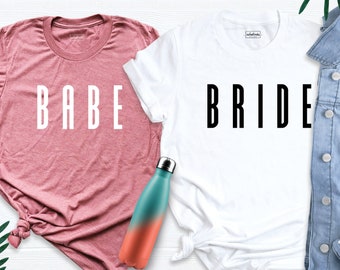 Wine Bachelorette Party Shirts, Bride Babe Shirt, Bridal Party Shirt, Bachelorette Party Shirts, Bride to be Shirt, Retro Bride Shirt