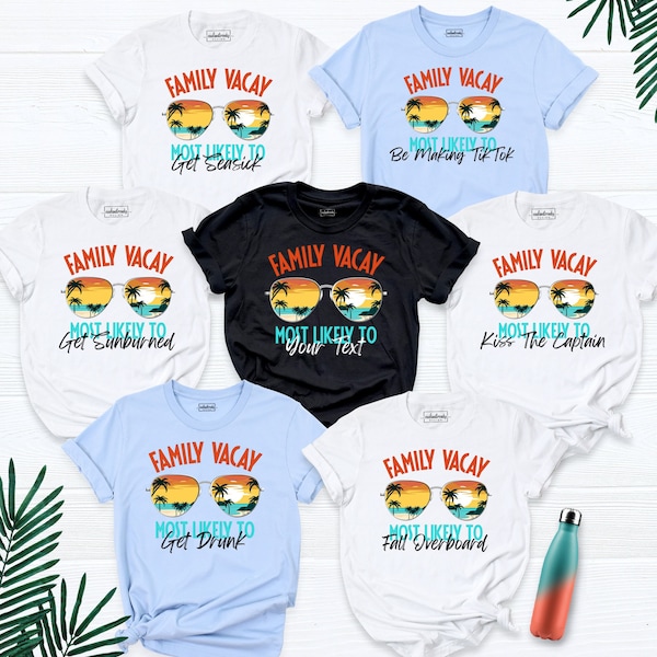 Family Vacay Shirt, Custom Summer Shirt, Family Travel Matching Shirt, Custom Family Vacation Shirts, Custom Vacation 2024 Shirt, Beach Tees