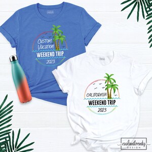 Girl Weekend Trip Matching Shirt, Summer Vacation Shirt, Weekend Getaway Shirt, Vacation Shirt, Weekend Shirt, Girls Weekend Trip Shirt