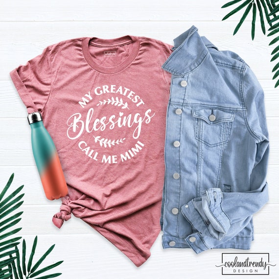 Blessed Mimi Shirt Mothers Day Gifts Blessed Mimi Shirt Mothers Day Gifts