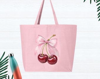 herlipto♡Cherry Bucket Bag ☂️🍄Coach☄️MINI☄️Bucket Bag With Cherry Print novelty