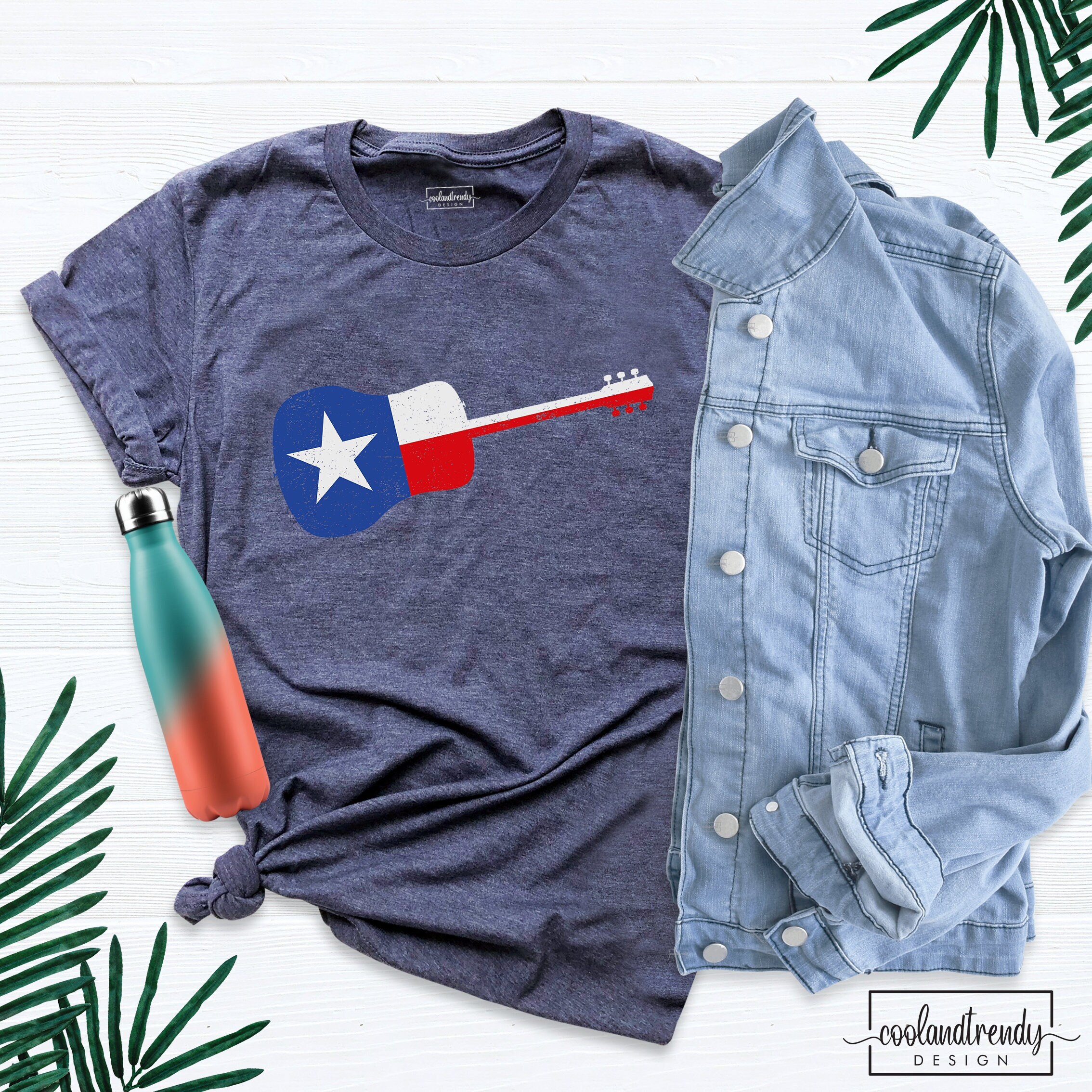 Guitar American Flag Shirt, Fourth of July T-Shirt, 4th Of July Guitar shirt, American Flag Guitar Shirt, USA Flag Musician shirt