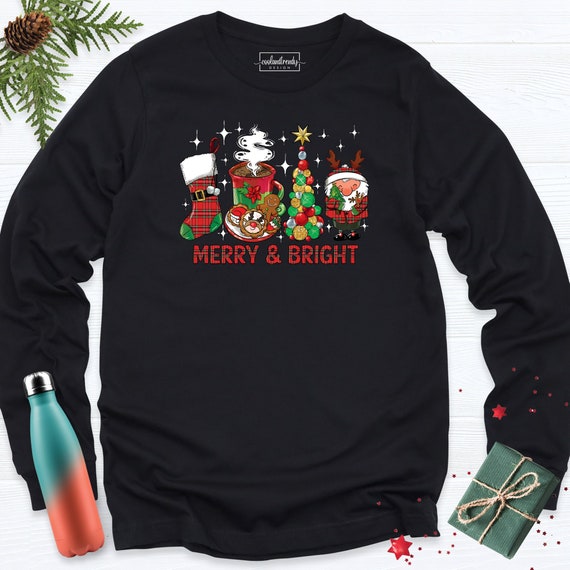 Merry & Bright Gingerbread Cup Tee Merry & Bright Gingerbread Cup Tee