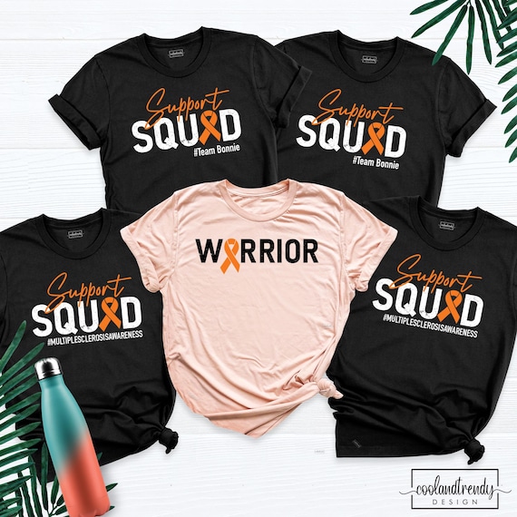 Multiple Sclerosis Awareness Month Tshirt Ms Orange Ribbon Multiple Sclerosis Awareness Month Tshirt Ms Orange Ribbon