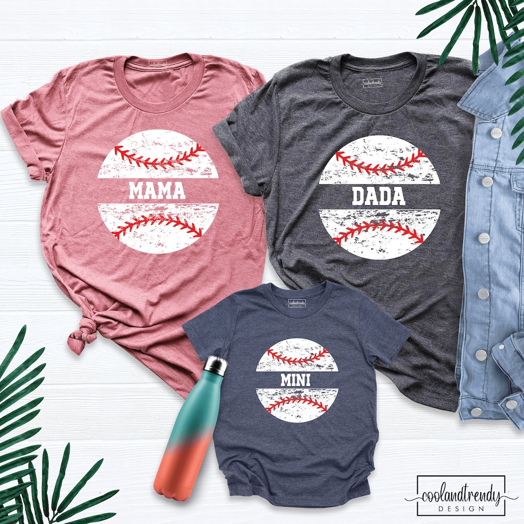 Baseball Family Shirts, Baseball Birthday Family Shirts, Personalized