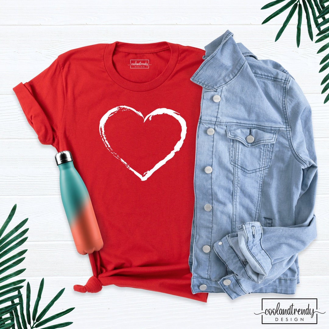 2 Hearts On Front And Back Tee Women main image 1