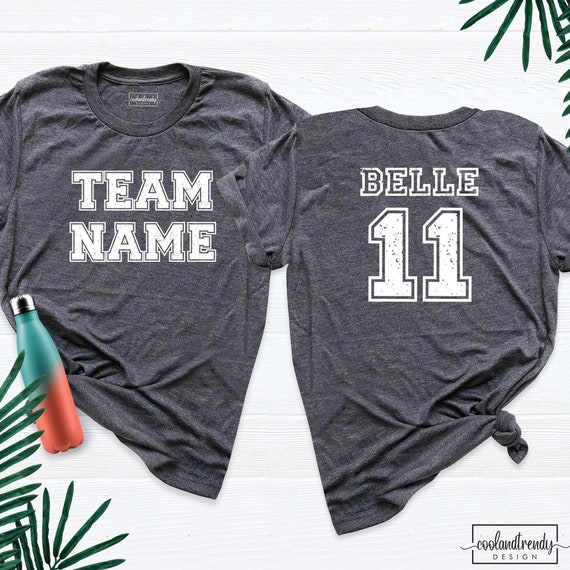 Custom Team Shirt, Personalized Sport Shirt Mom Truck Tshirt, Athletic Number Tee, School Team Name Shirt, Jersey Number Shirt Mascot Shirts