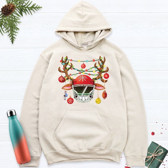 Christmas Lights Tan Hoodie Christmas Lights Tan Hoodie