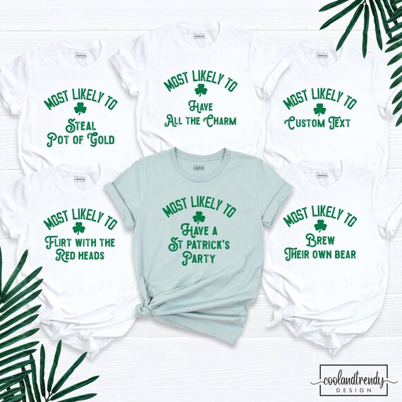Shenanigan Squad Funny St Patricks Day Group Drinking T-Shirt Shenanigan Squad Funny St Patricks Day Group Drinking T-Shirt
