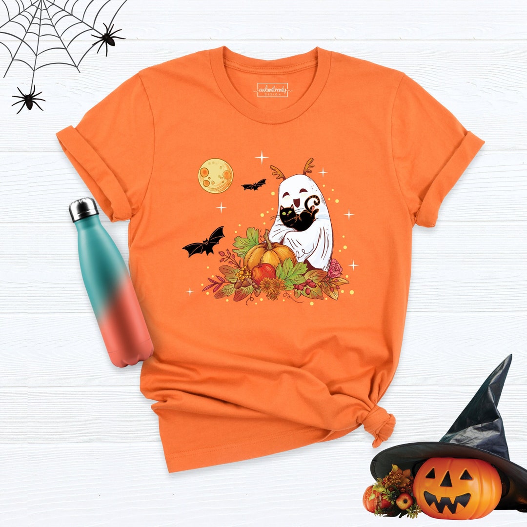 Pumpkin Shirt Cute Halloween Shirt Funny Halloween Tee - Etsy