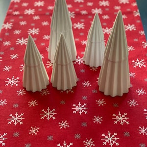 Table runner, Christmas stars in natural on red | red table runner with stars Christmas decoration | Christmas gift, table decoration, linen look