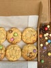 Letterbox NYC Cookies (White Chocolate Confetti | Smarties & Milk Chocolate) 