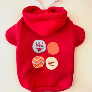 Red Dog Hoodie | Soft & Comfy