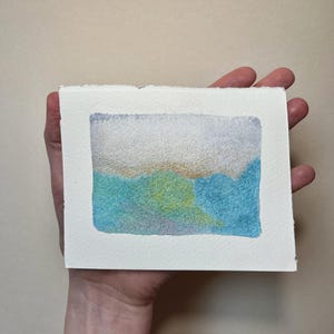 Aquarelle originale
