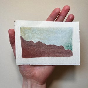 Aquarelle originale
