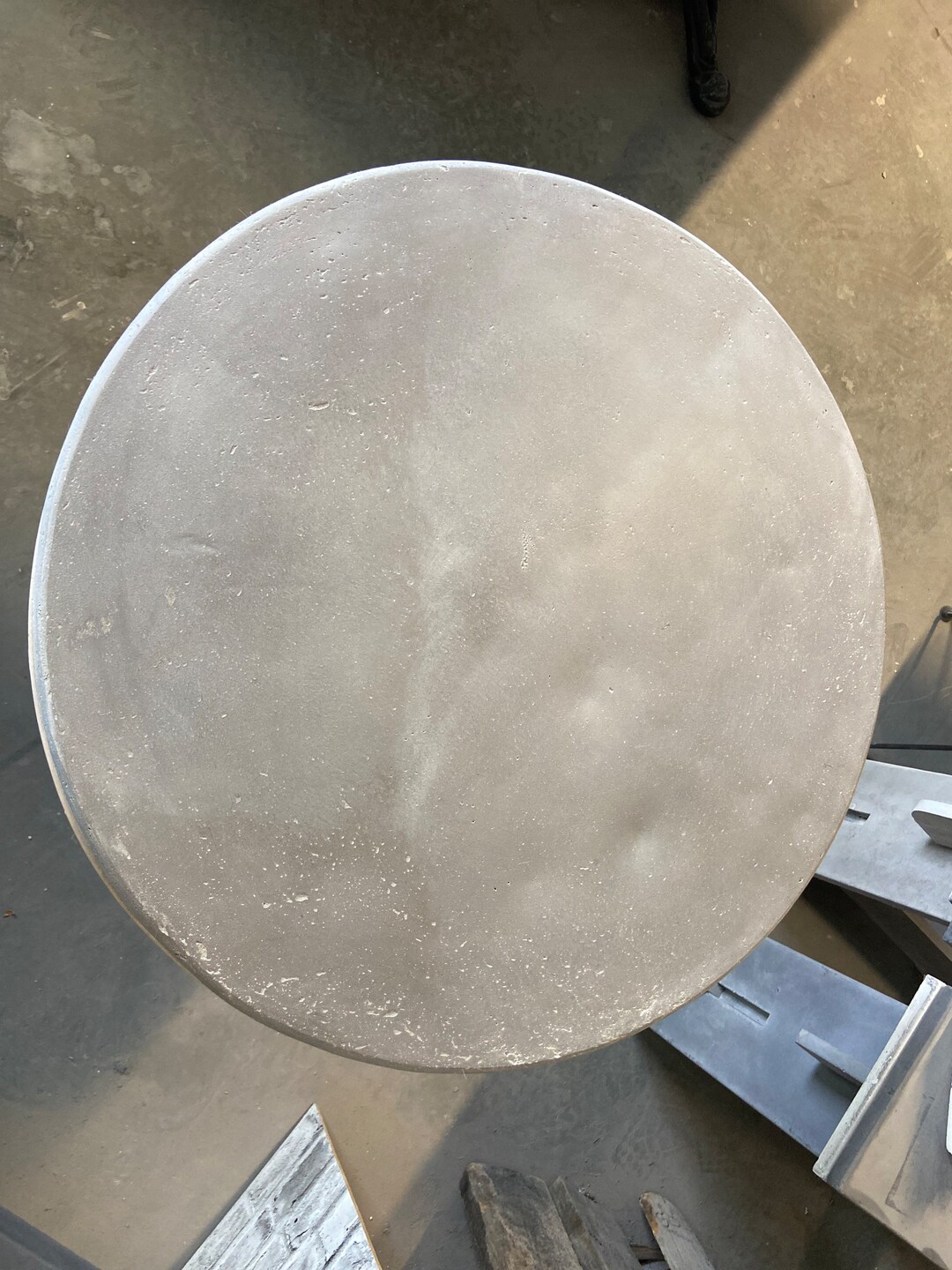 24 Round Concrete Table Top Etsy