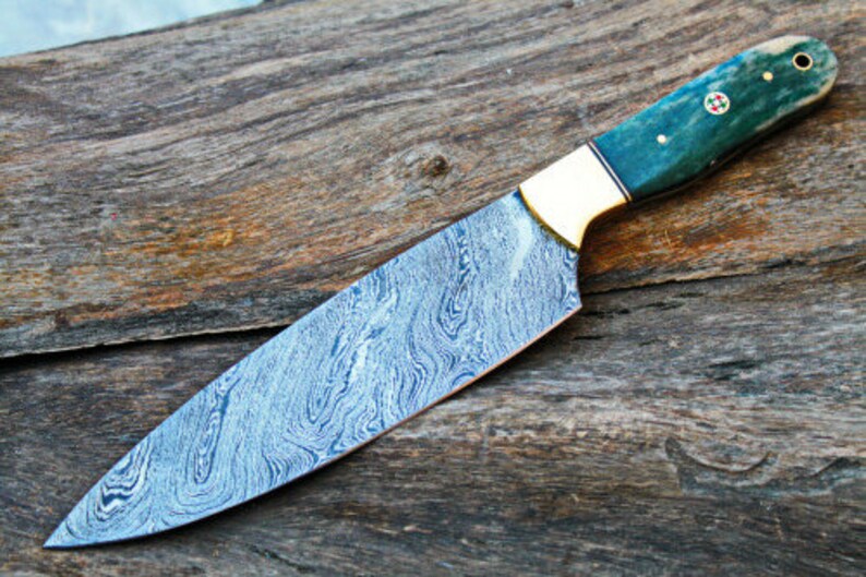 Beautiful Custom Handmade Chef Knife Camel Bone Handle with Etsy