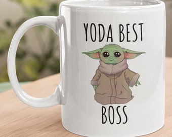 Yoda Best Boss Etsy