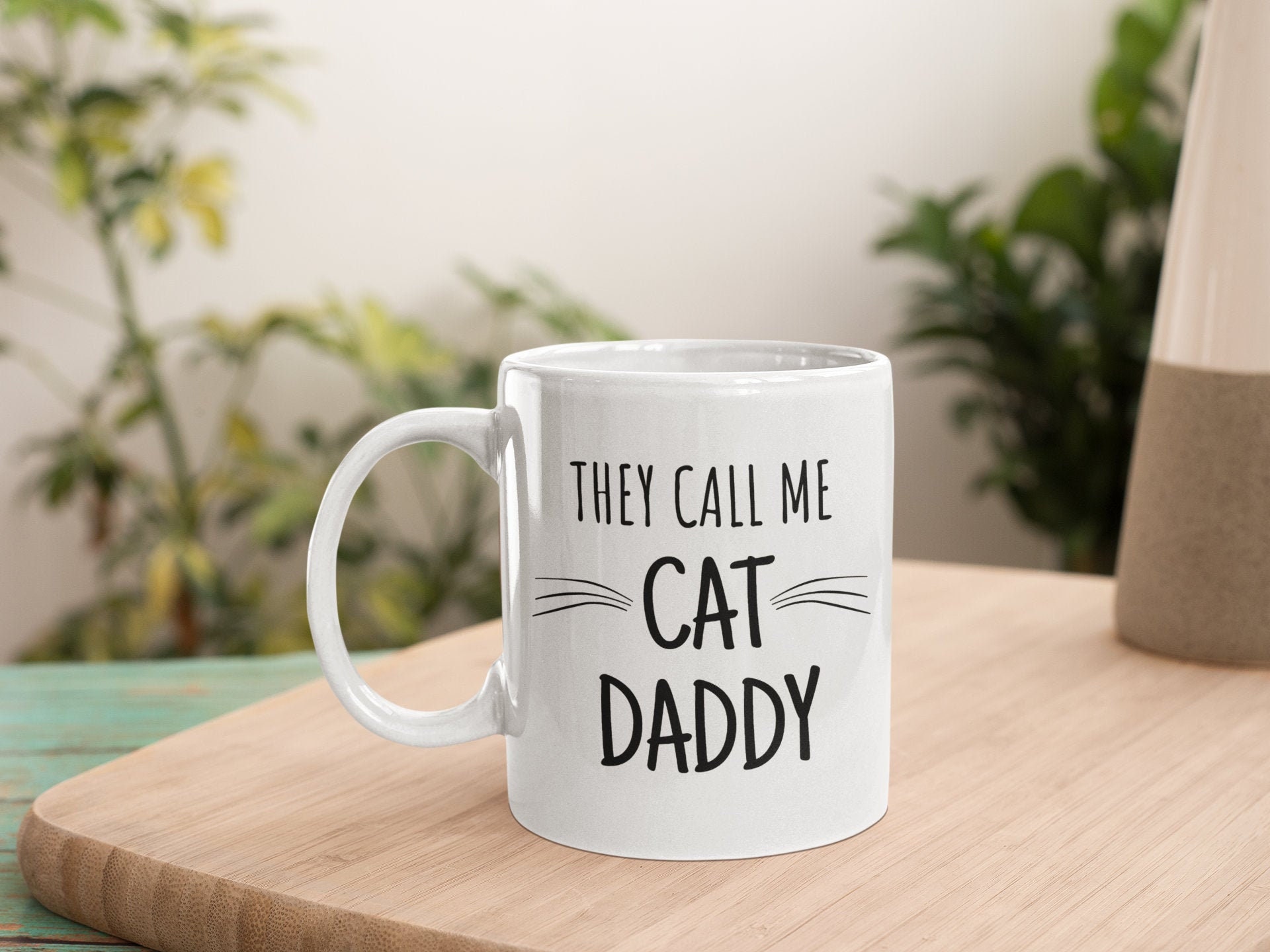 Cat Dad Coffee Mug, Cat Lover Gift