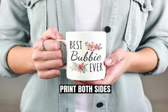 Bubbie Gift for Grandma / Grandmother Mug / Grandma Present