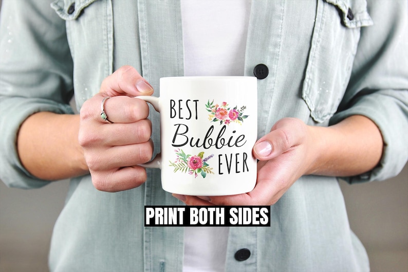 Bubbie Gift for Grandma / Grandmother Mug / Grandma Present image 1