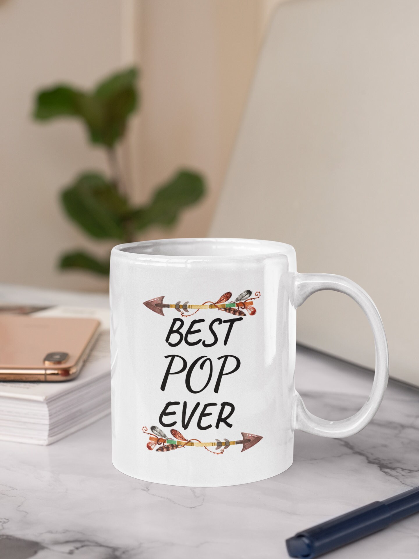 Pop Mug / Pop Gift / Best Pop Ever Mug / Pop Coffee Mug / Gift Etsy