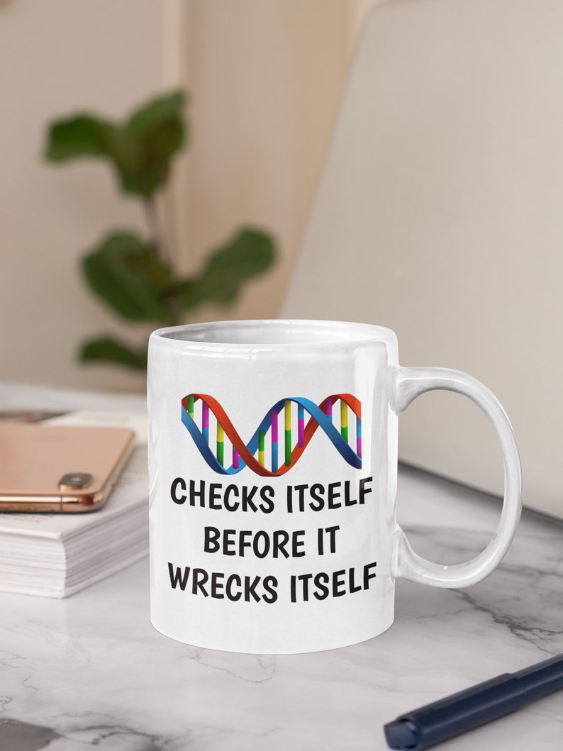 DNA Mug Gift, Funny Biology Teacher, Science Student image 4
