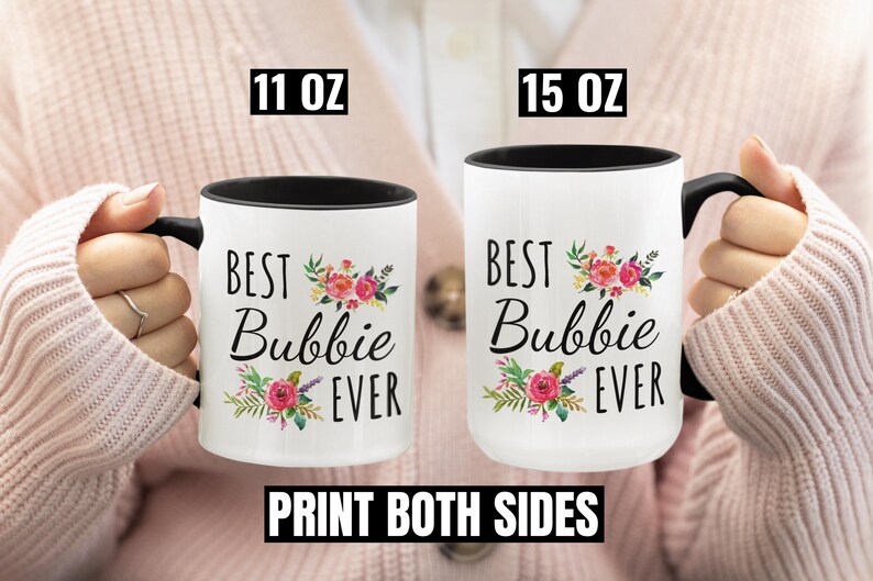 Bubbie Gift for Grandma / Grandmother Mug / Grandma Present image 2
