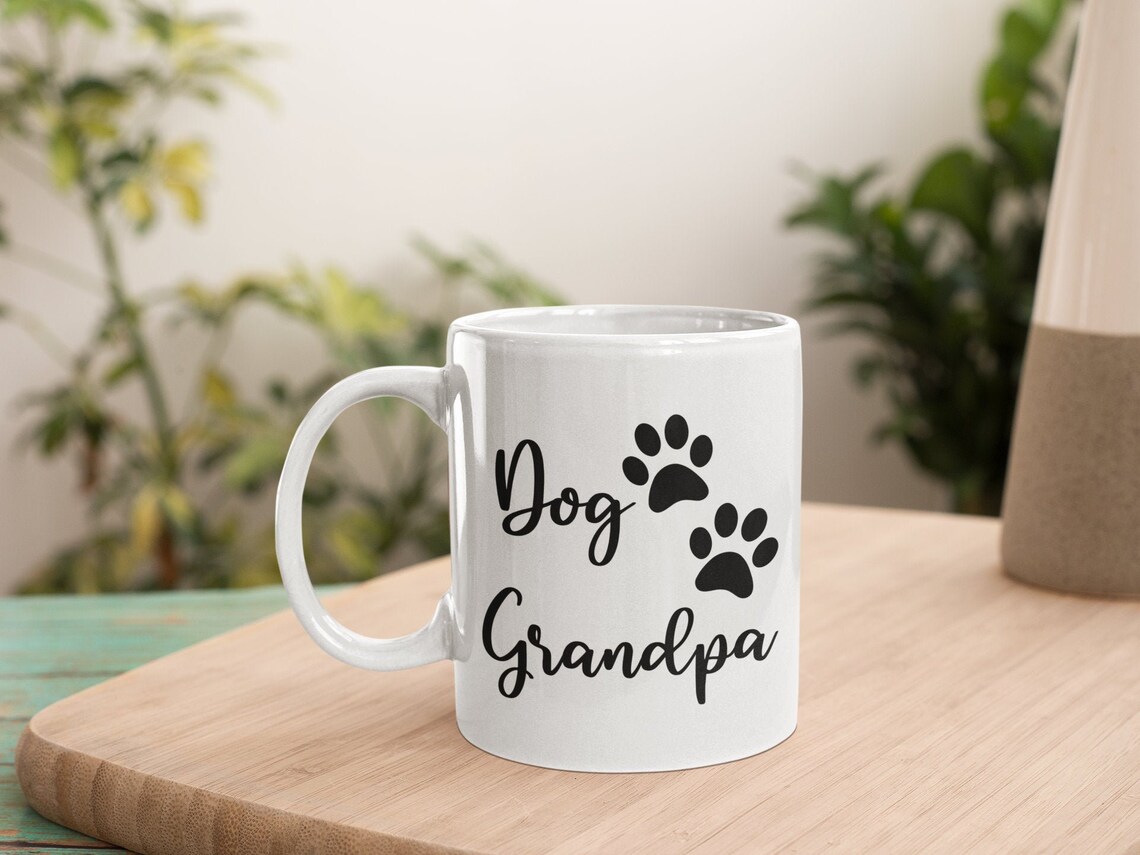 Dog Grandpa / Dog Grandpa Mug / Coffee Mug for Dog Lover Etsy