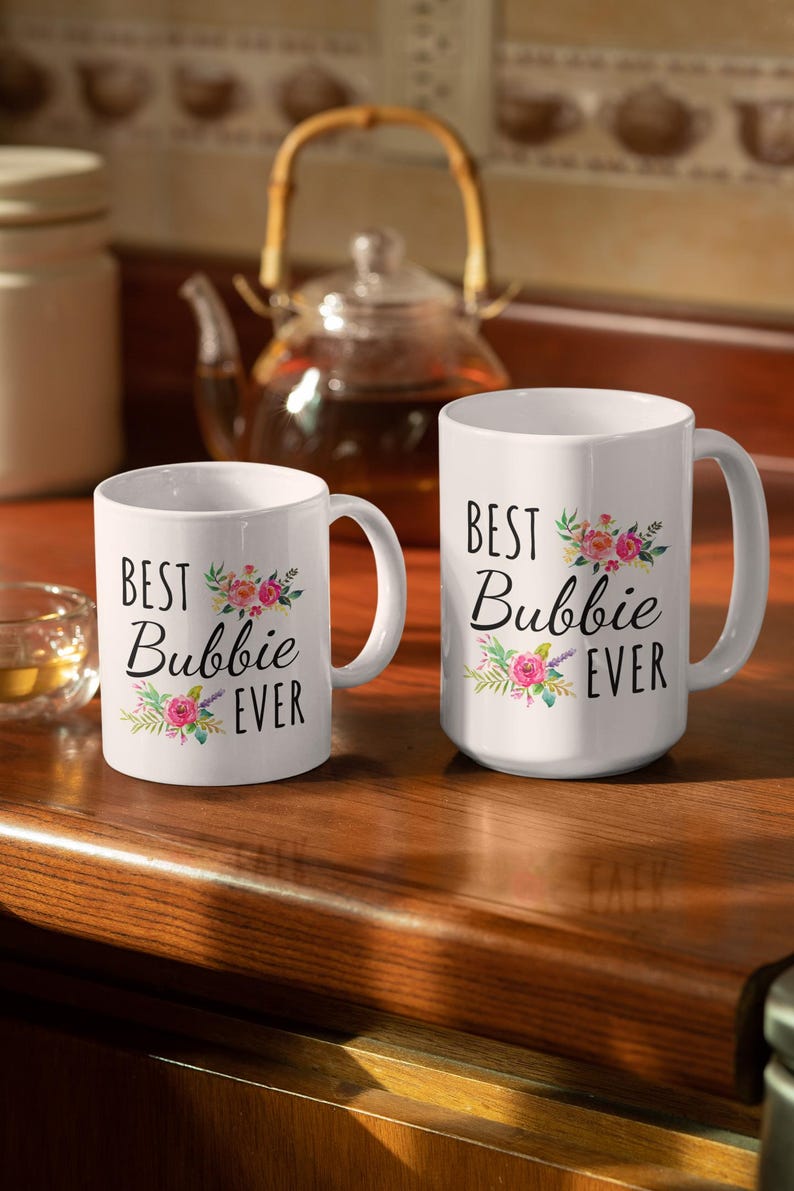 Bubbie Gift for Grandma / Grandmother Mug / Grandma Present image 9