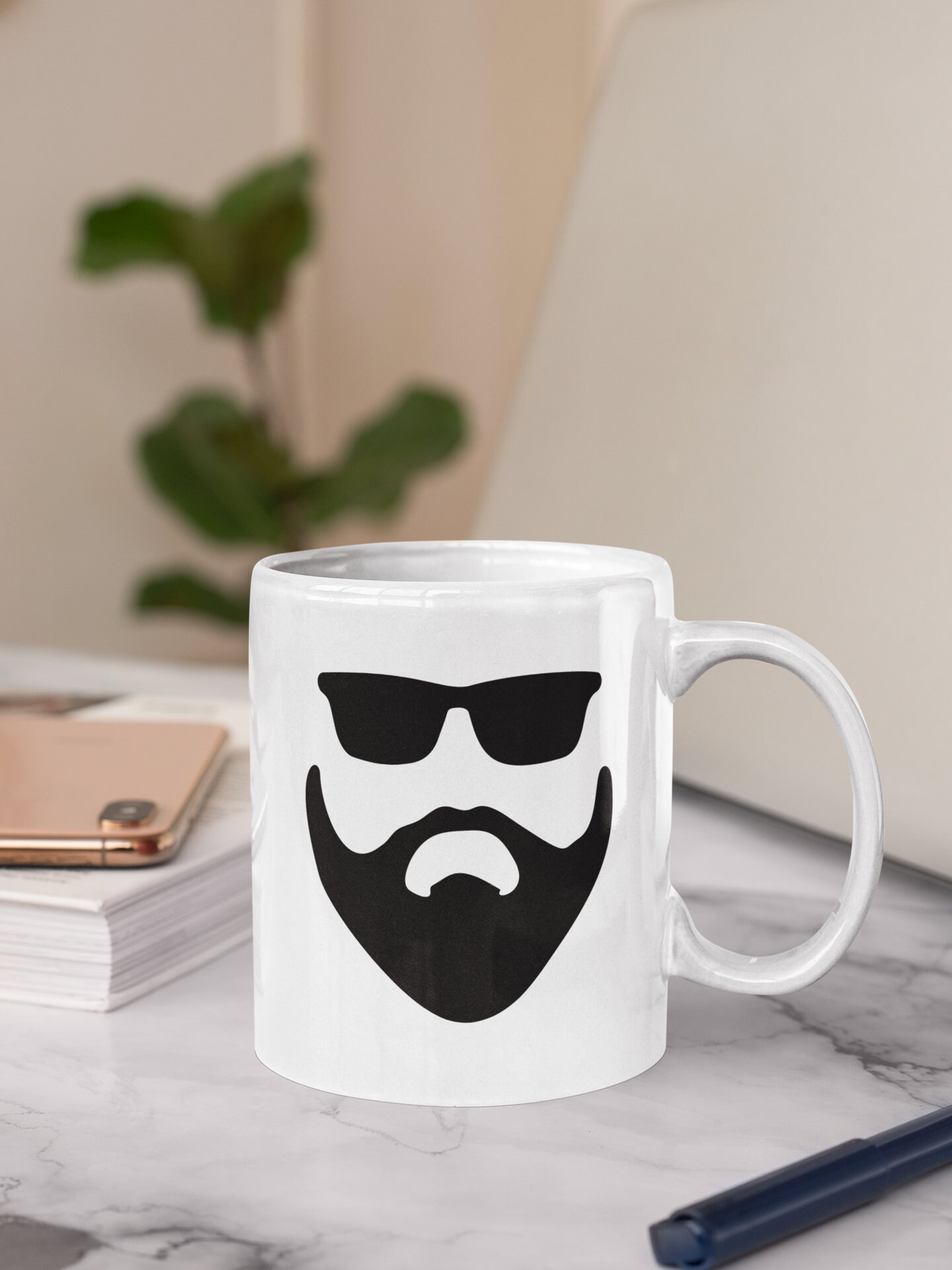 Drinking Beer for Beard Guy Coffee Mug, Funny Coffee Mugs for Men, Bearded  Coffee Mug, Mugs for Him, Man Mug, Mountain Man Gifts 