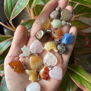 Mystery Crystal Pendant: Intuitively Chosen Mini Charm (10-20mm) Roots & Remains Collection