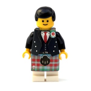 ScotFig® male figure dressed in ANY TARTAN of your choice