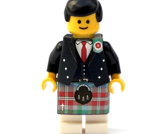 ScotFig® male figure dressed in ANY TARTAN of your choice