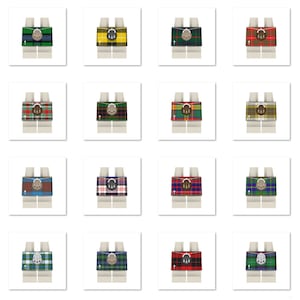 ScotFig® Fitted Kilt in ANY TARTAN - designed for LEGO® minifigs