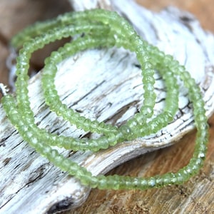 Peridot Beaded Necklace