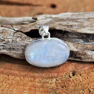 Sterling Silver Moonstone Pendant