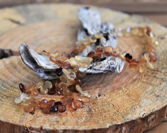 Collier briole et citrine