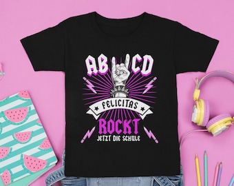 T shirt rock band per bambini clearance