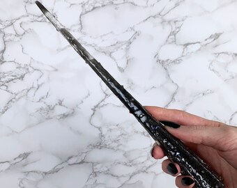 Night Sky, Jewelled, Star Design, Handmade Magic Wand