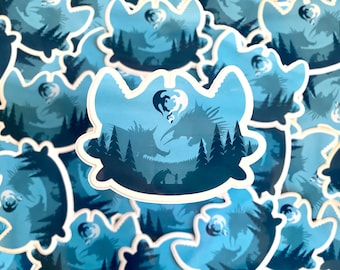 How to train your Dragon Sticker | HTTYD Sticker | Movie Trilogy | Glossy