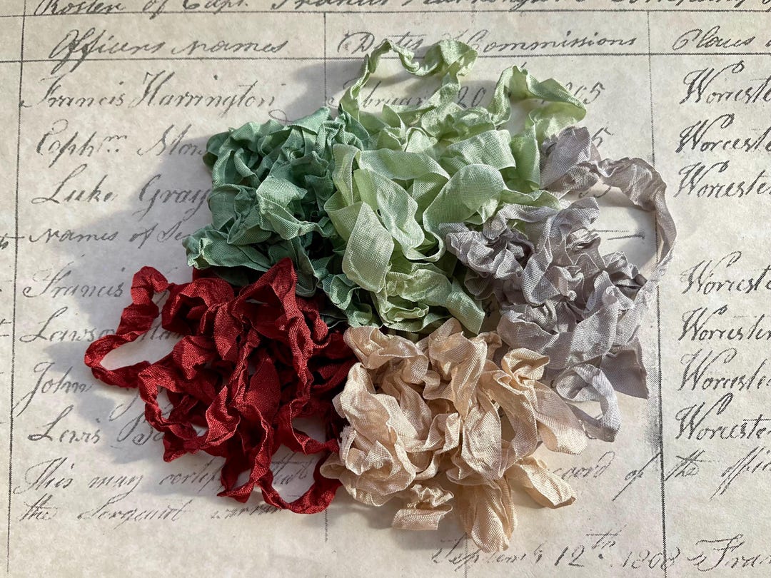 SAMPLE BAG 6 - Rayon Crinkle Ribbon Binding - 10 Yards - Etsy