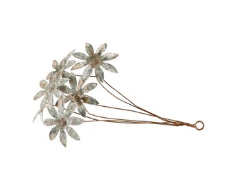 Distressed Metal Flower Bouquet