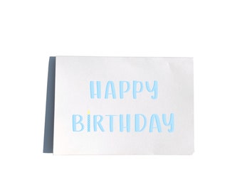 Carte d'anniversaire